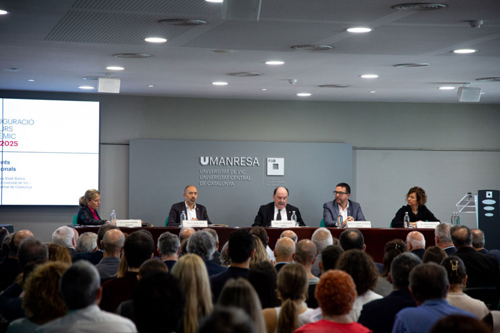 Inauguració del curs acadèmic 24-25 de la UVic-UCC